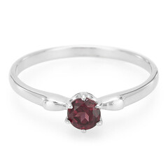 Anello in argento con Rodolite Brasiliana