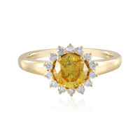 Anello in oro con Sfalerite (AMAYANI)