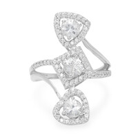 Anello in argento con Zircone