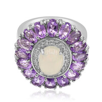 Anello in argento con Opale di Welo