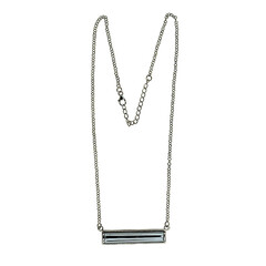 Collana in argento con Ematite Nera