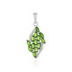 Ciondolo in argento con Diopside Russo