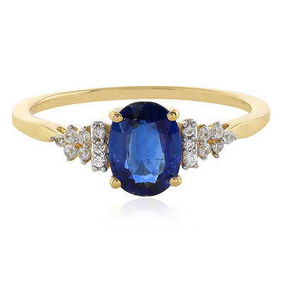 Anello in oro con Cianite (Odyssey by Hannah)