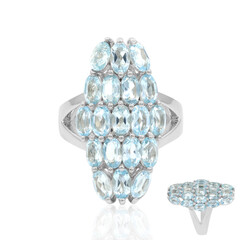 Anello in argento con Zircone Ratanakiri