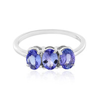 Anello in argento con Tanzanite