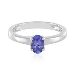 Anello in argento con Tanzanite