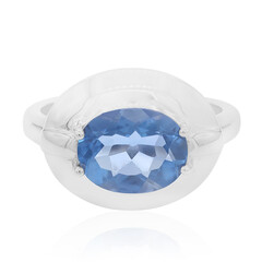 Anello in argento con Fluorite Cangiante