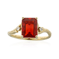 Anello in oro con Opale di Fuoco Messicano (Smithsonian)