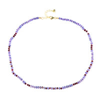 Collana in argento con Tanzanite
