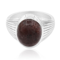 Anello in argento con Thulite