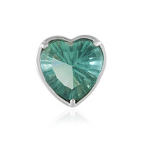 Ciondolo in argento con Fluorite Verde