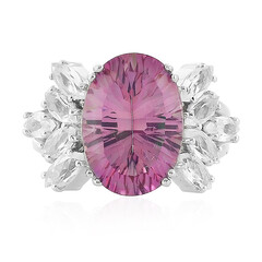 Anello in argento con Quarzo Rosso Oriente
