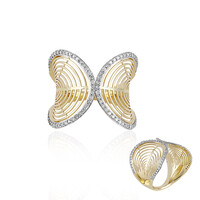 Anello in oro con Diamante I1 (I)  (Ornaments by de Melo)