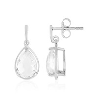 Orecchini in argento con Quarzo Bianco