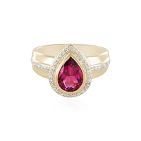 Anello in oro con Rubellite (de Melo)