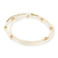 Bracciale in oro con Zaffiro Rosa di Tuléar (Michelle Albala)