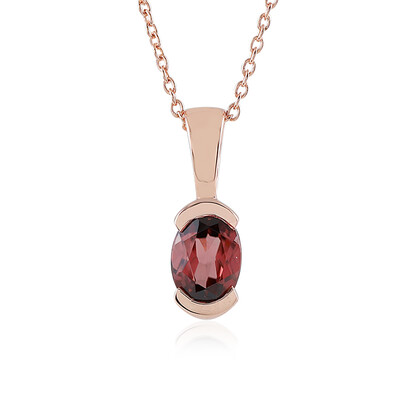 Collana in argento con Zircone Rosa