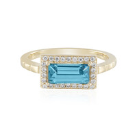 Anello in oro con Zircone Ratanakiri (Adela Gold)