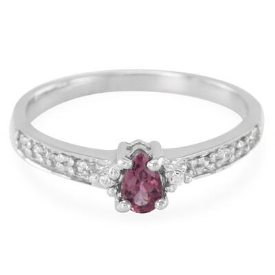 Anello in argento con Tormalina Rosa Cuprian