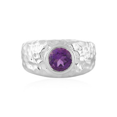 Anello in argento con Ametista Siberiana