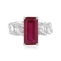 Anello in argento con Rubino del Madagascar (de Melo)