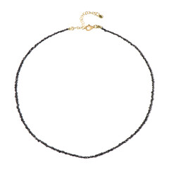 Collana in argento con Diamante Nero