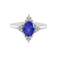 Anello in argento con Tanzanite