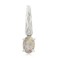 Ciondolo in argento con Labradorite
