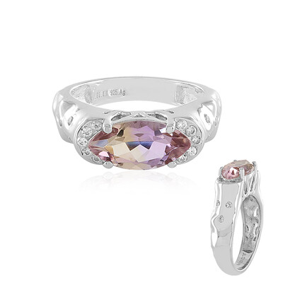 Anello in argento con Ametrina