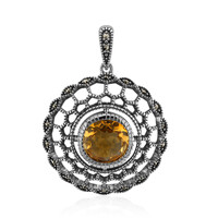 Ciondolo in argento con Citrino (Annette classic)