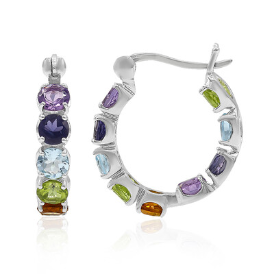 Orecchini in argento con Ametista