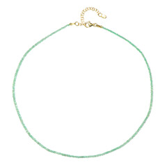 Collana in argento con Smeraldo Russo