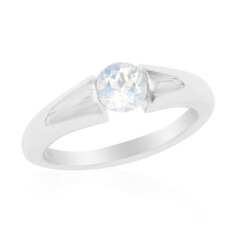 Anello in argento con Quarzo Blue Moon