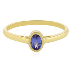 Anello in oro con Tanzanite AAA