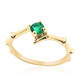 Anello in oro con Smeraldo Zambia AAA (de Melo)
