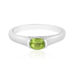 Anello in argento con Peridoto