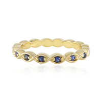 Anello in argento con Zaffiro Blu