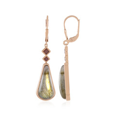 Orecchini in argento con Labradorite Ramata Maniry (KM by Juwelo)