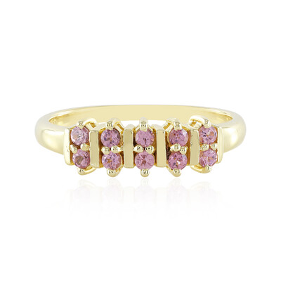 Anello in argento con Granato Malaya