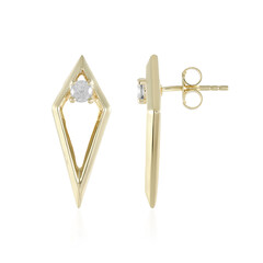Orecchini in oro con Diamante I2 (H) (de Melo)