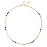 Collana in argento con Granato d’India