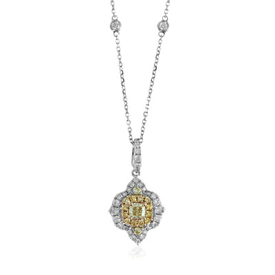 Collana in oro con Diamante Giallo SI2 (CIRARI)
