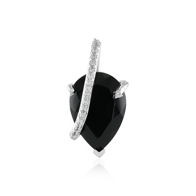 Ciondolo in argento con Onice Nero