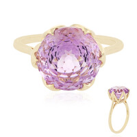 Anello in oro con Ametista Rose de France (PHANTASIA)