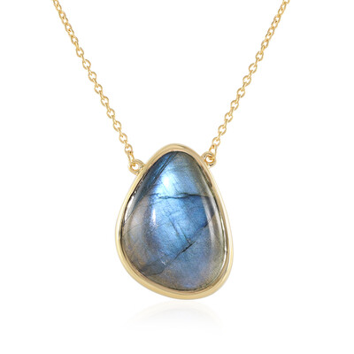 Collana in argento con Labradorite