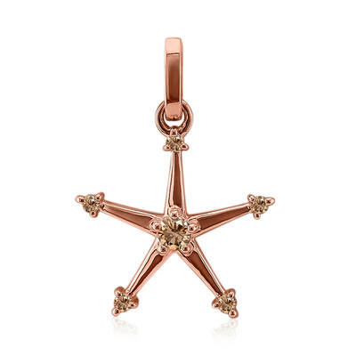 Ciondolo in oro con Diamante Rose de France SI1 di Argyle (Annette)