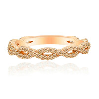 Anello in oro con Diamante Rose de France SI