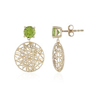 Orecchini in oro con Peridoto (Ornaments by de Melo)