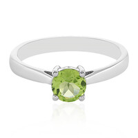 Anello in argento con Peridoto