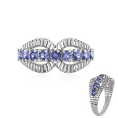 Anello in oro con Tanzanite AAA (Ornaments by de Melo)